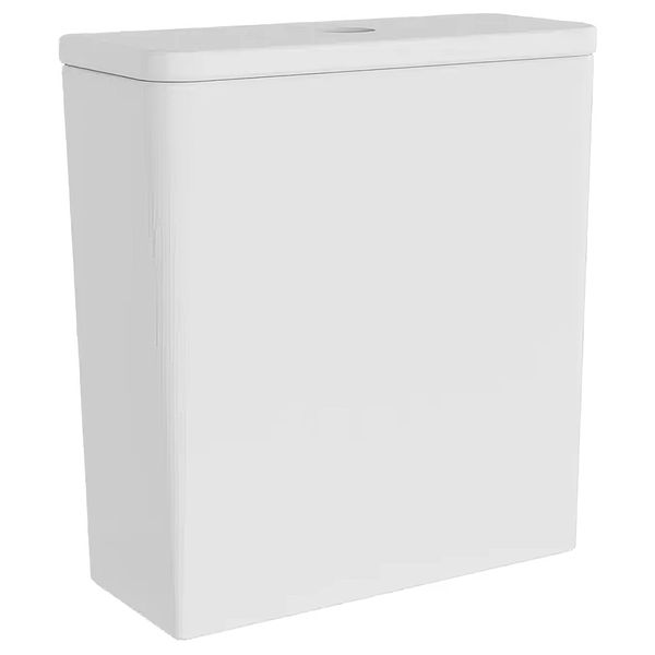 Tavistock Compass Close Coupled Cistern with Chrome Flush Button