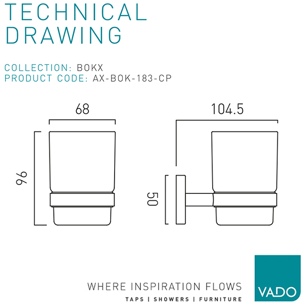 Technical drawing QS-V110357 / AX-BOK-183-CP