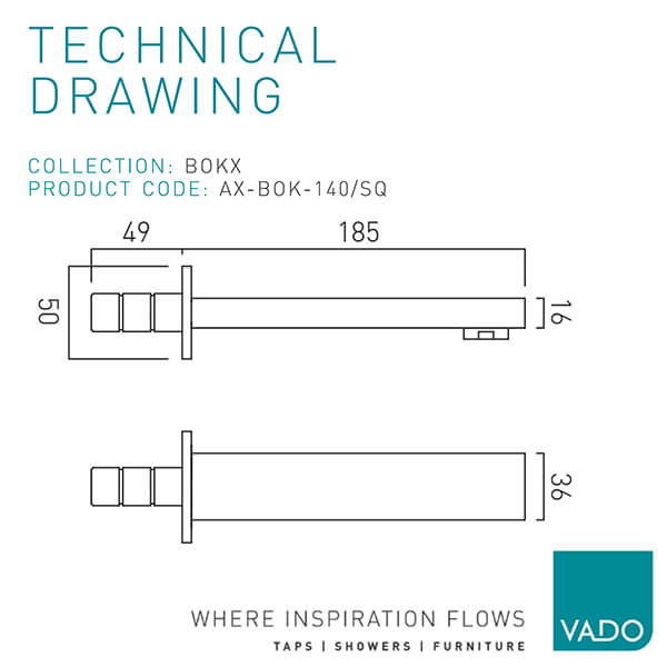 Technical drawing QS-V114673 / AX-BOK-140/SQ