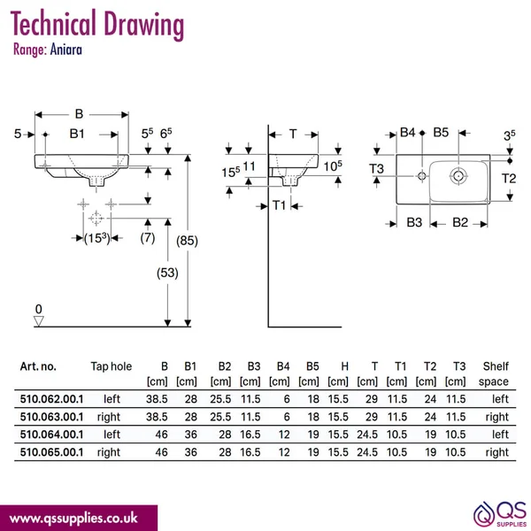 Technical drawing QS-V116712 / 510.062.00.1