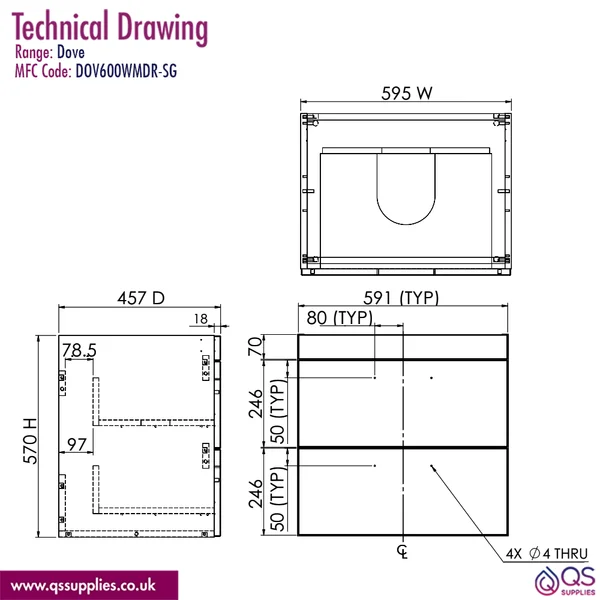 Technical drawing QS-V117245 / DOV600WMDR-SG|FUR057PU