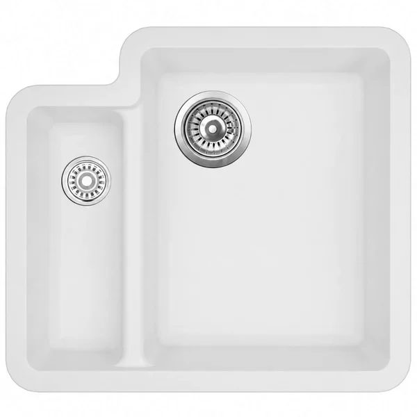 Clearwater Nova Quarex Granite Kitchen Sink - 1.5 Bowl - 557mm x 500mm