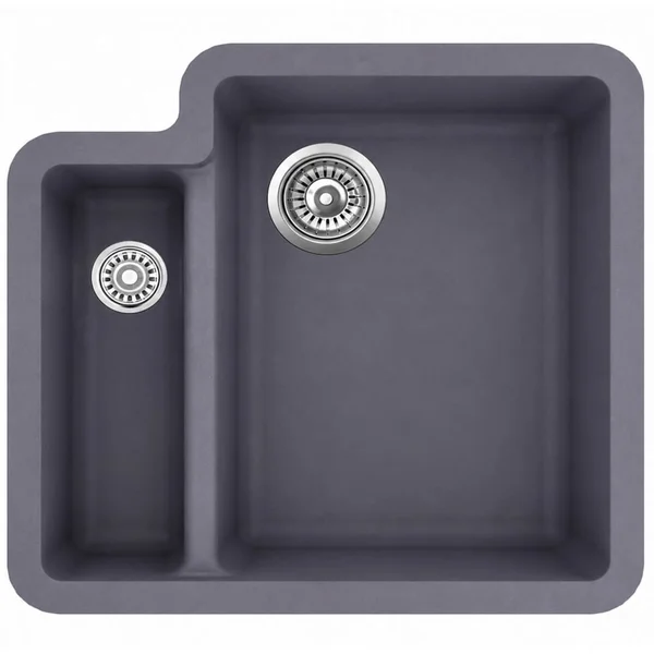 Alternate image of Clearwater Nova Quarex Granite Kitchen Sink - 1.5 Bowl - 557mm x 500mm