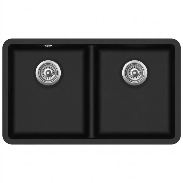 Alternate image of Clearwater Nova Quarex Granite Kitchen Sink - 2.0 Bowl - 810mm x 480mm