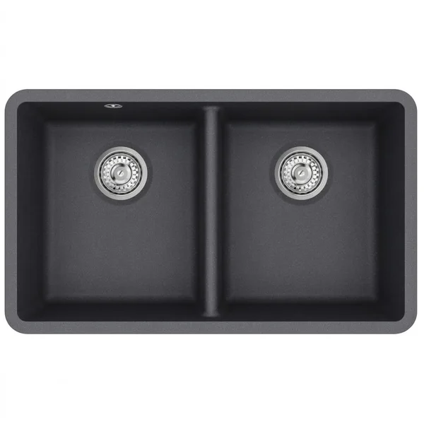 Alternate image of Clearwater Nova Quarex Granite Kitchen Sink - 2.0 Bowl - 810mm x 480mm