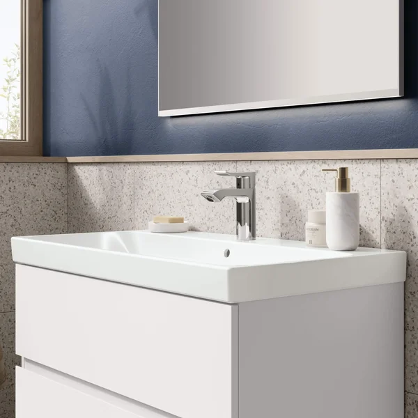 Alternate image of Geberit Aniara Rectangular Fine Fireclay White Inset Basin