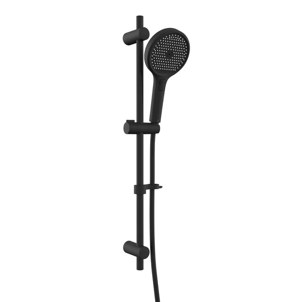 Alternate image of Vado Safari Contemporary Round Shower Rail Kit with Handset - 680mm High