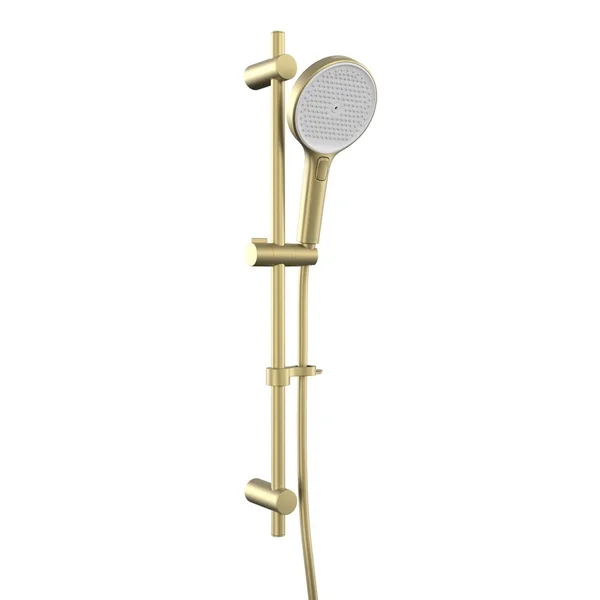 Alternate image of Vado Safari Contemporary Round Shower Rail Kit with Handset - 680mm High