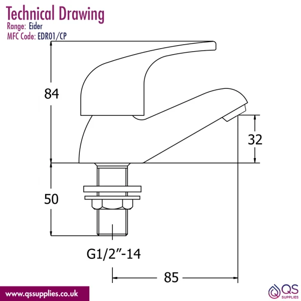 Technical drawing QS-V110646 / EDR01/CP