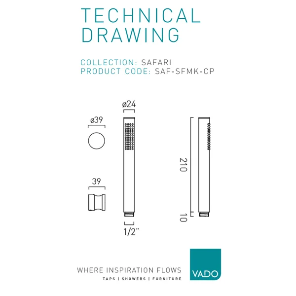 Technical drawing QS-V116295 / SAF-SFMK-CP