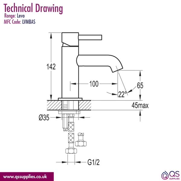 Technical drawing QS-V115759 / LVMBAS