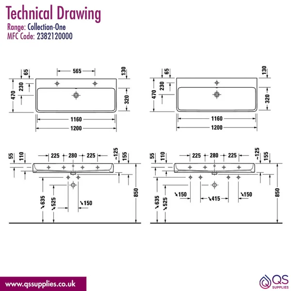 Technical drawing QS-V98402 / 2382120000