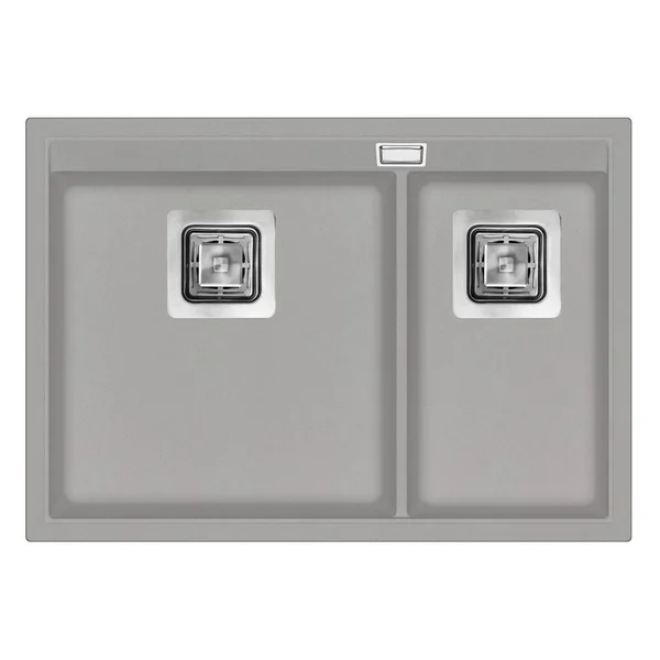 Alternate image of Clearwater Capri Contemporary Granite Kitchen Sink - 1.75 Bowl - 650 x 445mm