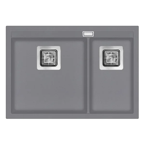 Alternate image of Clearwater Capri Contemporary Granite Kitchen Sink - 1.75 Bowl - 650 x 445mm