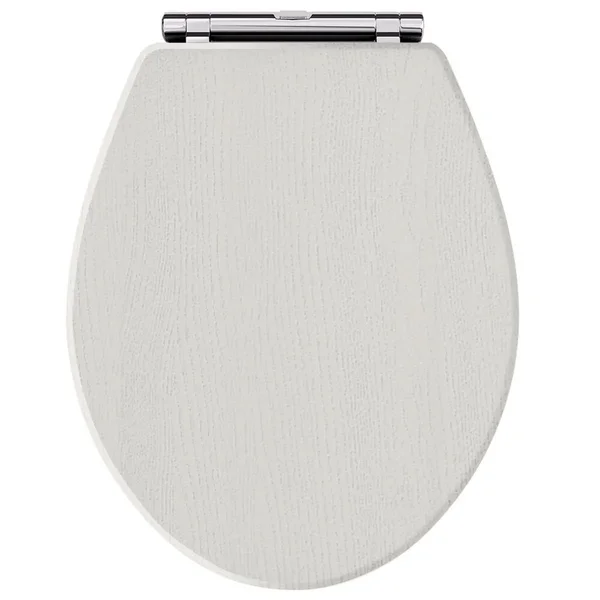 Additional image of Hudson Reed Old London Richmond Soft Close Toilet Seat - 350 x 451mm