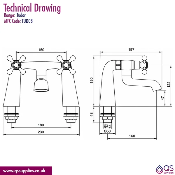 Technical drawing QS-V110659 / TUD08