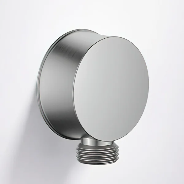 Additional image of Flova Liberty Brass Round Wall Shower Outlet Elbow