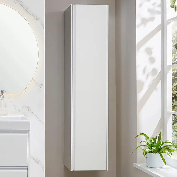 Alternate image of Kartell K-Vit Moon Contemporary Wall Mounted Tall Boy Unit - 362 x 1600mm