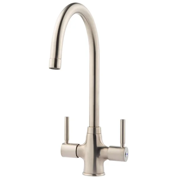Clearwater Davina Dual-Flow Contemporary Kitchen Mixer Tap with Swivel Spout