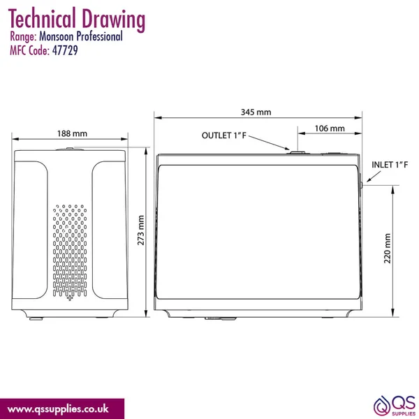 Technical drawing QS-V115143 / 47729