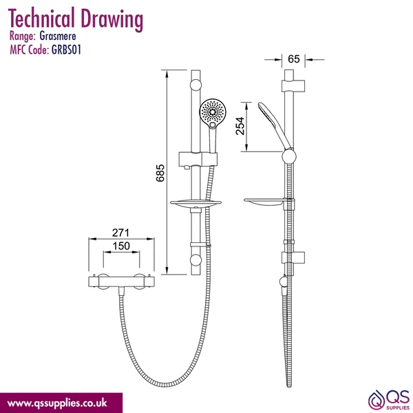 Technical drawing QS-V110666 / GRBS01