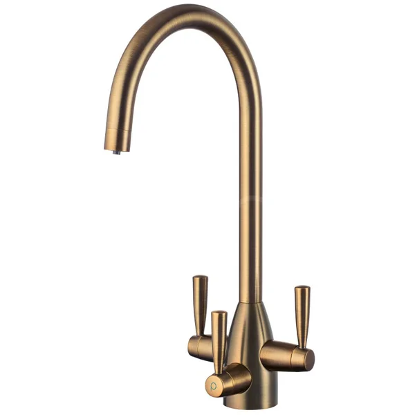 Alternate image of Clearwater Eclipse Tri-Spa Contemporary 3 Way Kitchen Filter Tap with Swivel Spout - Stick Handles