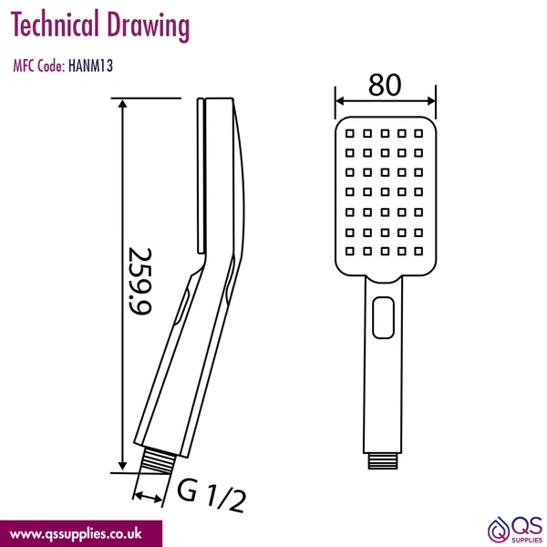 Technical drawing QS-V110669 / HANM13