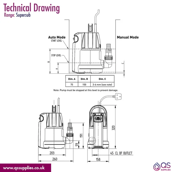 Technical drawing QS-V115145 / 46539
