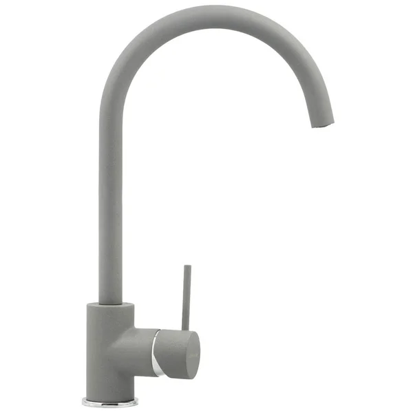 Additional image of Clearwater Elara Contemporary Monobloc Kitchen Sink Mixer Tap with Swan Neck Spout - Stick Handle
