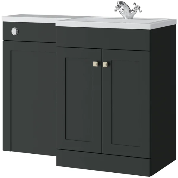 Alternate image of Kartell K-Vit Sanctuary Floorstanding L-Shaped Fitted Furniture - 2 Door - 1100 x 865mm