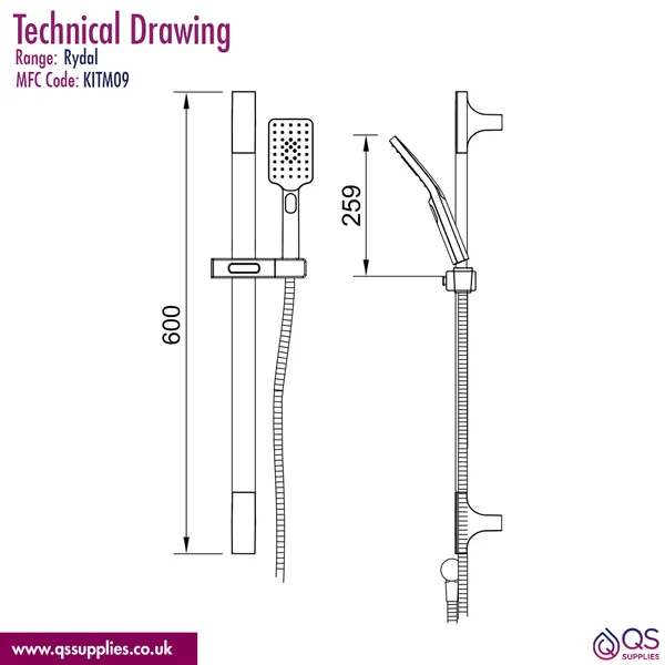 Technical drawing QS-V110675 / KITM09