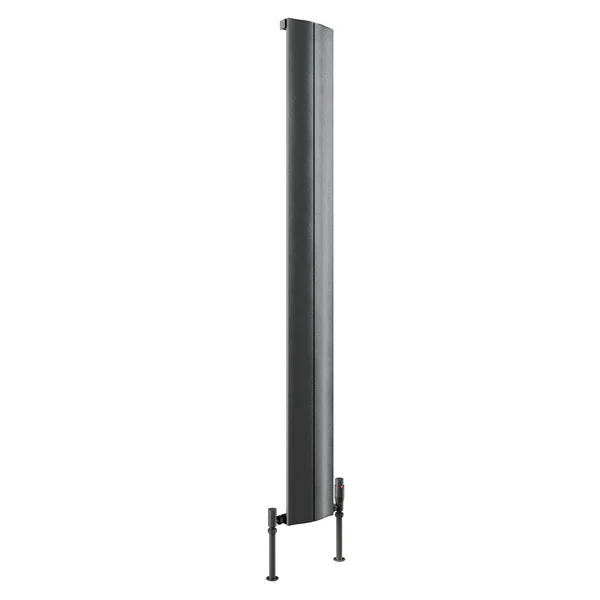 Additional image of Kartell K-Rad Vancouver Vertical Flat Panel Radiator - Aluminium - 1780mm High