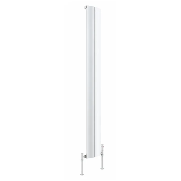 Kartell K-Rad Vancouver Vertical Flat Panel Radiator - Aluminium - 1780mm High