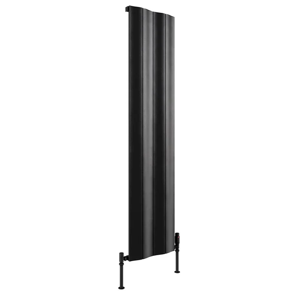 Alternate image of Kartell K-Rad Vancouver Vertical Flat Panel Radiator - Aluminium - 1780mm High