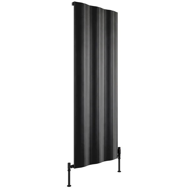 Alternate image of Kartell K-Rad Vancouver Vertical Flat Panel Radiator - Aluminium - 1780mm High