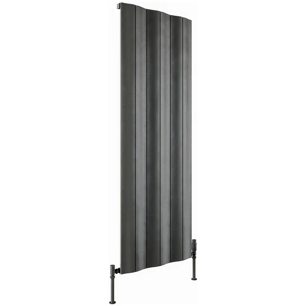 Alternate image of Kartell K-Rad Vancouver Vertical Flat Panel Radiator - Aluminium - 1780mm High