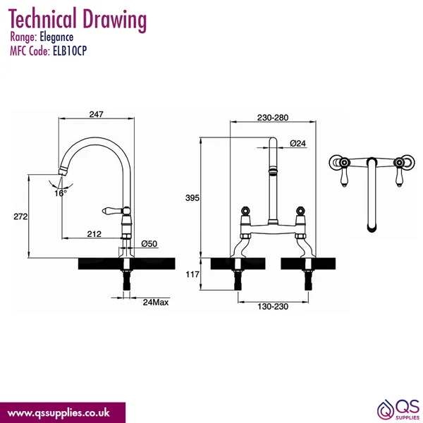 Technical drawing QS-V102420 / ELB10CP