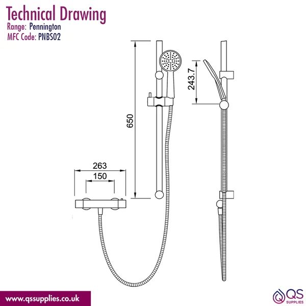 Technical drawing QS-V110679 / PNBS02