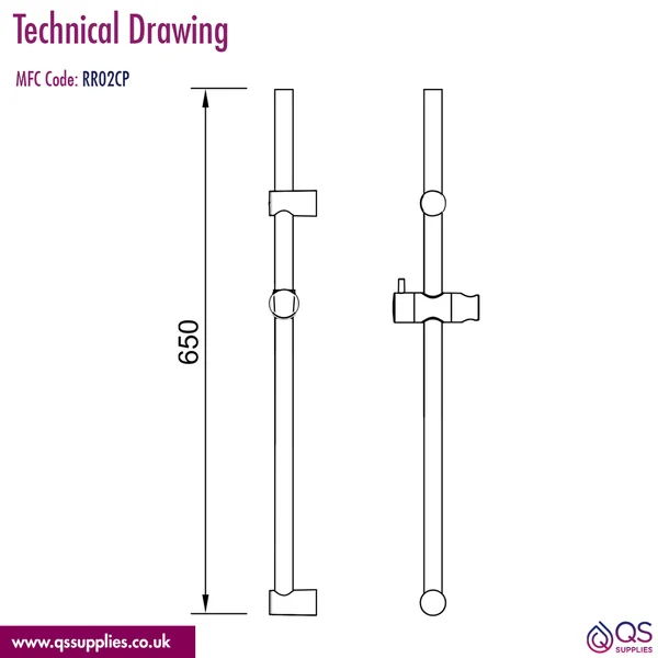 Technical drawing QS-V110680 / RR02CP