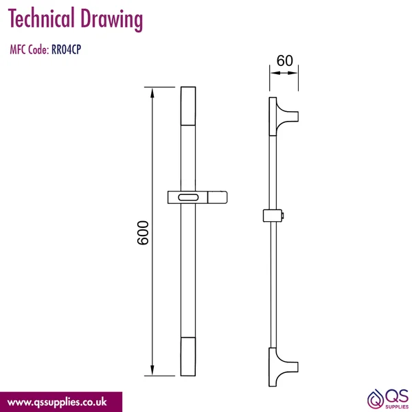 Technical drawing QS-V110681 / RR04CP