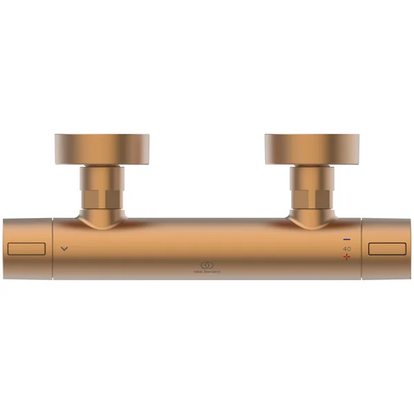 Alternate image of Ideal Standard Ceratherm ALU Plus Thermostatic Exposed Bar Shower Valve - 1 Outlet - 2 Control