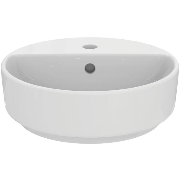 Alternate image of Ideal Standard I.Life-O Round Ceramic Countertop Vessel Basin - 400mm - Gloss White