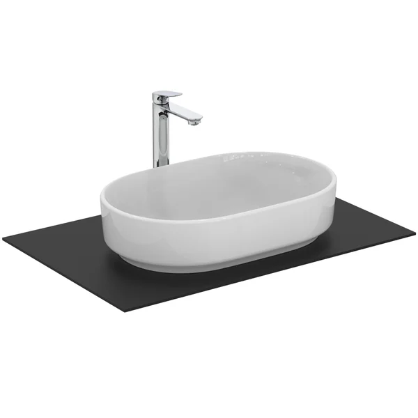 Alternate image of Ideal Standard I.Life-O Oval Ceramic Countertop Vessel Basin - Gloss White