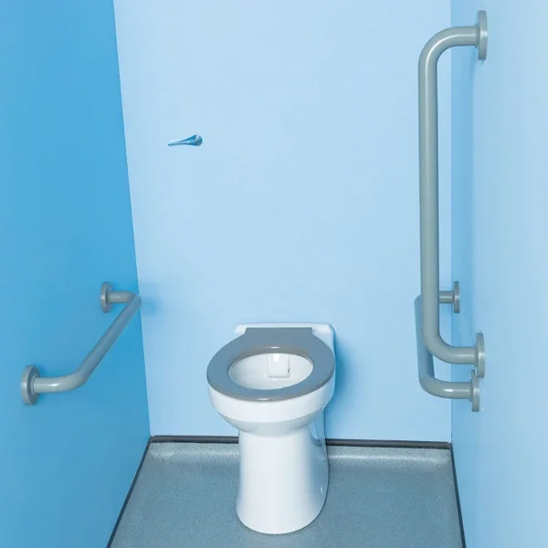 Additional image of Twyford Avalon Doc-M Rimless Back to Wall WC Pack with Rails