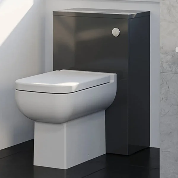 Alternate image of Kartell K-Vit Purity Contemporary Back To Wall WC Unit - 500 x 830mm