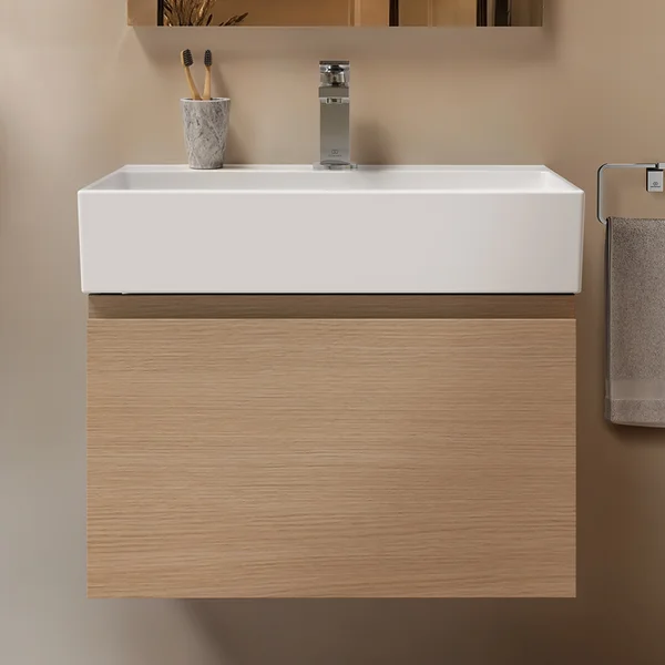 Alternate image of Ideal Standard Finesse Wall Hung Full-Depth Vanity Unit - 1 Drawer - 375mm High