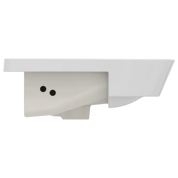 Additional image of Ideal Standard Connect Air 1 Tap Hole Semi-Recessed Basin with Overflow - 500 x 450mm