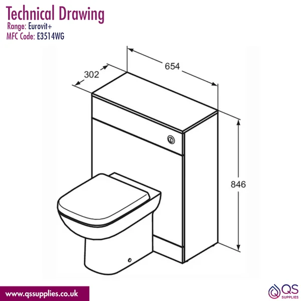 Technical drawing QS-V115785 / E3514WG