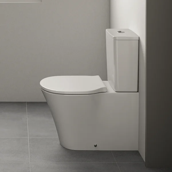 Alternate image of Ideal Standard Connect Air Close Coupled Back To Wall WC Pan with Cistern - 365 x 665mm