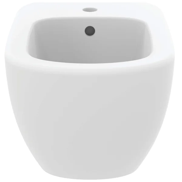 Additional image of Ideal Standard Tesi Wall Mounted Bidet - 1 Taphole - 530mm Projection